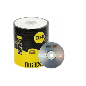 Maxell CD-R 700 MB 80 min 100 sztuk